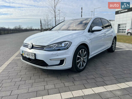 Білий Фольксваген e-Golf, об'ємом двигуна 0 л та пробігом 83 тис. км за 12800 $, фото 1 на Automoto.ua