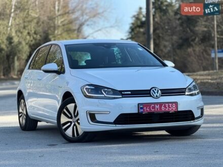 Білий Фольксваген e-Golf, об'ємом двигуна 0 л та пробігом 75 тис. км за 12600 $, фото 1 на Automoto.ua
