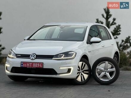 Белый Фольксваген e-Golf, объемом двигателя 0 л и пробегом 127 тыс. км за 11599 $, фото 1 на Automoto.ua