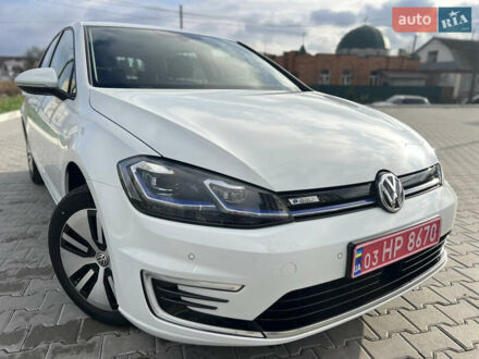 Білий Фольксваген e-Golf, об'ємом двигуна 0 л та пробігом 56 тис. км за 13200 $, фото 1 на Automoto.ua