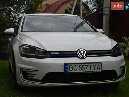 Білий Фольксваген e-Golf, об'ємом двигуна 0 л та пробігом 80 тис. км за 14500 $, фото 1 на Automoto.ua