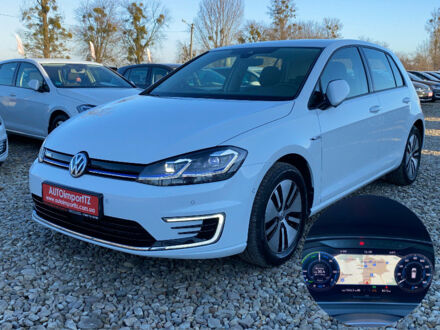 Белый Фольксваген e-Golf, объемом двигателя 0 л и пробегом 8 тыс. км за 18400 $, фото 1 на Automoto.ua