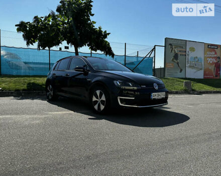 Черный Фольксваген e-Golf, объемом двигателя 0 л и пробегом 163 тыс. км за 13300 $, фото 1 на Automoto.ua