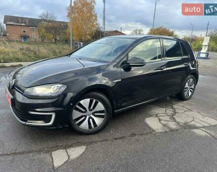 Черный Фольксваген e-Golf, объемом двигателя 0 л и пробегом 145 тыс. км за 8499 $, фото 1 на Automoto.ua