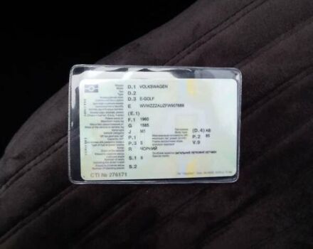 Чорний Фольксваген e-Golf, об'ємом двигуна 0 л та пробігом 130 тис. км за 8800 $, фото 27 на Automoto.ua