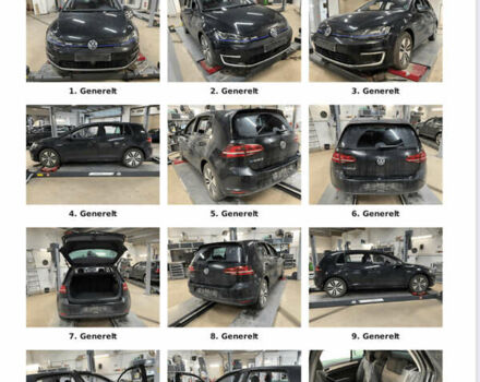 Черный Фольксваген e-Golf, объемом двигателя 0 л и пробегом 118 тыс. км за 8900 $, фото 23 на Automoto.ua