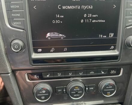 Черный Фольксваген e-Golf, объемом двигателя 0 л и пробегом 199 тыс. км за 10000 $, фото 11 на Automoto.ua