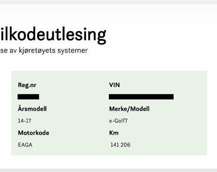 Черный Фольксваген e-Golf, объемом двигателя 0 л и пробегом 141 тыс. км за 8600 $, фото 30 на Automoto.ua
