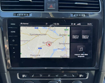 Черный Фольксваген e-Golf, объемом двигателя 0 л и пробегом 69 тыс. км за 13399 $, фото 7 на Automoto.ua