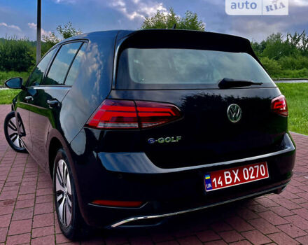 Черный Фольксваген e-Golf, объемом двигателя 0 л и пробегом 58 тыс. км за 16999 $, фото 28 на Automoto.ua