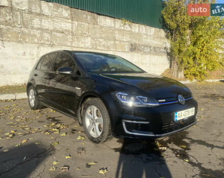 Черный Фольксваген e-Golf, объемом двигателя 0 л и пробегом 242 тыс. км за 12500 $, фото 13 на Automoto.ua