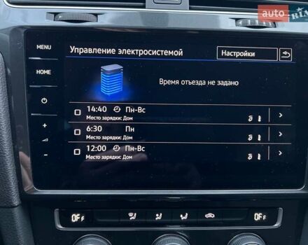 Черный Фольксваген e-Golf, объемом двигателя 0 л и пробегом 47 тыс. км за 16900 $, фото 17 на Automoto.ua