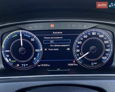 Черный Фольксваген e-Golf, объемом двигателя 0 л и пробегом 103 тыс. км за 14200 $, фото 26 на Automoto.ua