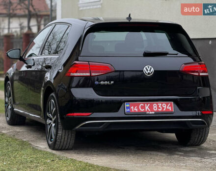 Черный Фольксваген e-Golf, объемом двигателя 0 л и пробегом 127 тыс. км за 14150 $, фото 21 на Automoto.ua