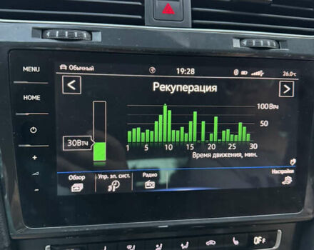 Черный Фольксваген e-Golf, объемом двигателя 0 л и пробегом 99 тыс. км за 13700 $, фото 6 на Automoto.ua