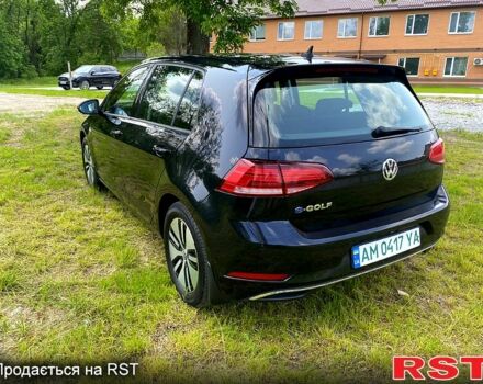 Чорний Фольксваген e-Golf, об'ємом двигуна 0 л та пробігом 62 тис. км за 15200 $, фото 6 на Automoto.ua