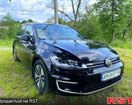 Чорний Фольксваген e-Golf, об'ємом двигуна 0 л та пробігом 62 тис. км за 15200 $, фото 3 на Automoto.ua