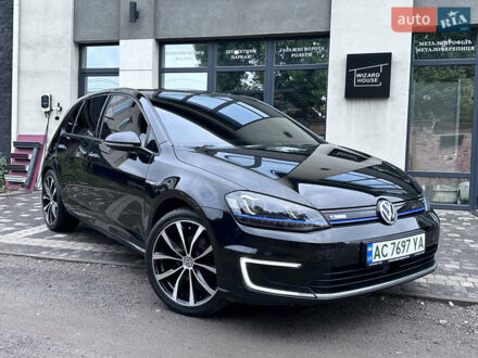 Чорний Фольксваген e-Golf, об'ємом двигуна 0 л та пробігом 164 тис. км за 9200 $, фото 1 на Automoto.ua