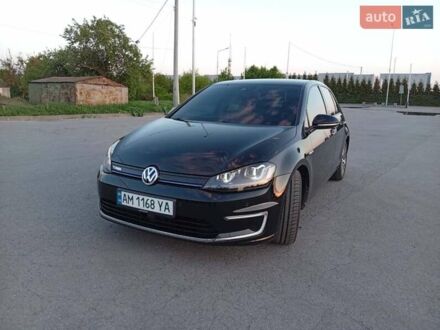 Черный Фольксваген e-Golf, объемом двигателя 0 л и пробегом 126 тыс. км за 9500 $, фото 1 на Automoto.ua