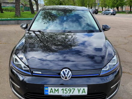 Черный Фольксваген e-Golf, объемом двигателя 0 л и пробегом 115 тыс. км за 9500 $, фото 1 на Automoto.ua