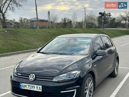 Черный Фольксваген e-Golf, объемом двигателя 0 л и пробегом 150 тыс. км за 12600 $, фото 1 на Automoto.ua
