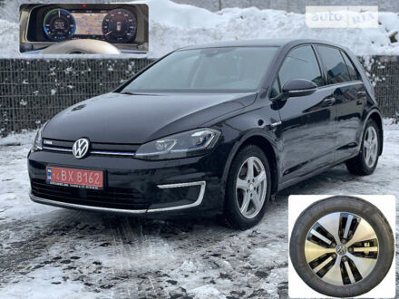 Черный Фольксваген e-Golf, объемом двигателя 0 л и пробегом 72 тыс. км за 16999 $, фото 1 на Automoto.ua