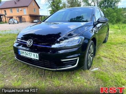 Фольксваген e-Golf 2020 в Житомире на Automoto.ua Черный Фольксваген e-Golf, объемом двигателя 0 л и пробегом 62 тыс. км за 15200 $, фото 1 на Automoto.ua