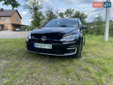 Черный Фольксваген e-Golf, объемом двигателя 0 л и пробегом 62 тыс. км за 14500 $, фото 1 на Automoto.ua