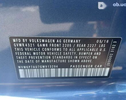 Фольксваген e-Golf, объемом двигателя 0 л и пробегом 55 тыс. км за 12500 $, фото 16 на Automoto.ua