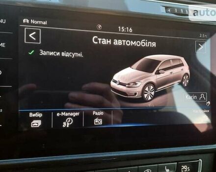 Фольксваген e-Golf, объемом двигателя 0 л и пробегом 26 тыс. км за 15698 $, фото 78 на Automoto.ua