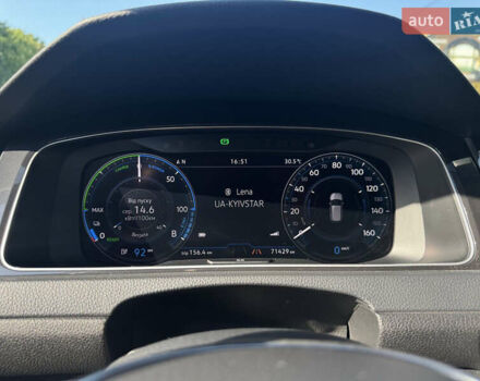 Фольксваген e-Golf, об'ємом двигуна 0 л та пробігом 72 тис. км за 14300 $, фото 20 на Automoto.ua