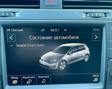 Серый Фольксваген e-Golf, объемом двигателя 0 л и пробегом 119 тыс. км за 10700 $, фото 30 на Automoto.ua