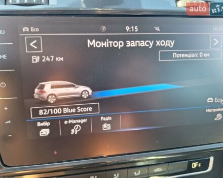 Сірий Фольксваген e-Golf, об'ємом двигуна 0 л та пробігом 163 тис. км за 12700 $, фото 30 на Automoto.ua