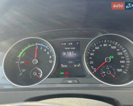 Серый Фольксваген e-Golf, объемом двигателя 0 л и пробегом 76 тыс. км за 9300 $, фото 17 на Automoto.ua