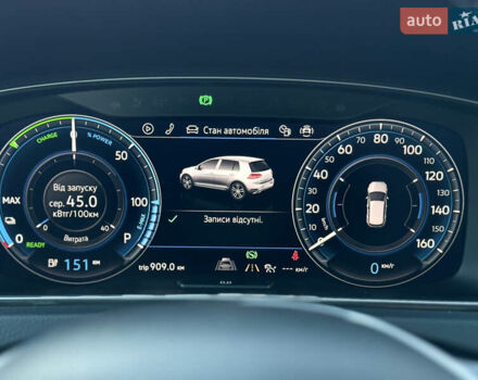 Сірий Фольксваген e-Golf, об'ємом двигуна 0 л та пробігом 112 тис. км за 15900 $, фото 137 на Automoto.ua