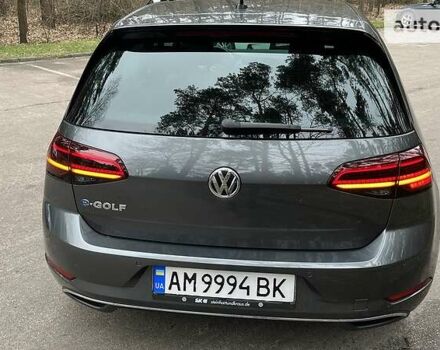 Серый Фольксваген e-Golf, объемом двигателя 0 л и пробегом 70 тыс. км за 23900 $, фото 49 на Automoto.ua