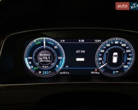 Сірий Фольксваген e-Golf, об'ємом двигуна 0 л та пробігом 73 тис. км за 14250 $, фото 1 на Automoto.ua