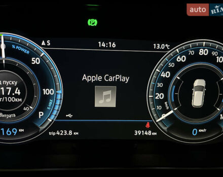 Сірий Фольксваген e-Golf, об'ємом двигуна 0 л та пробігом 39 тис. км за 17200 $, фото 8 на Automoto.ua