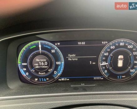 Серый Фольксваген e-Golf, объемом двигателя 0 л и пробегом 89 тыс. км за 15200 $, фото 1 на Automoto.ua