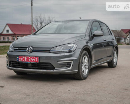 Серый Фольксваген e-Golf, объемом двигателя 0 л и пробегом 59 тыс. км за 16900 $, фото 15 на Automoto.ua