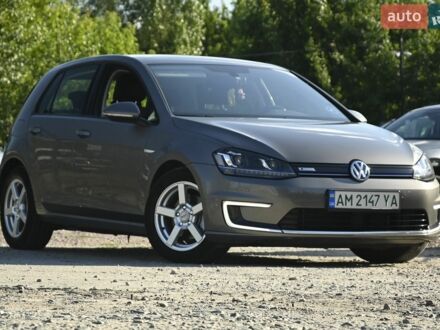 Серый Фольксваген e-Golf, объемом двигателя 0 л и пробегом 122 тыс. км за 8300 $, фото 1 на Automoto.ua
