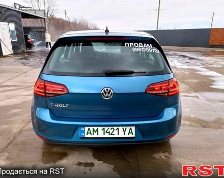 Синій Фольксваген e-Golf, об'ємом двигуна 0 л та пробігом 89 тис. км за 11600 $, фото 4 на Automoto.ua