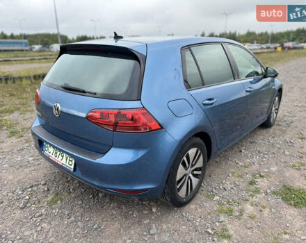 Синий Фольксваген e-Golf, объемом двигателя 0 л и пробегом 73 тыс. км за 8300 $, фото 15 на Automoto.ua