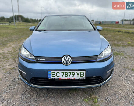 Синий Фольксваген e-Golf, объемом двигателя 0 л и пробегом 73 тыс. км за 8300 $, фото 1 на Automoto.ua