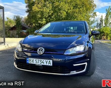 Синий Фольксваген e-Golf, объемом двигателя 0 л и пробегом 123 тыс. км за 7200 $, фото 1 на Automoto.ua