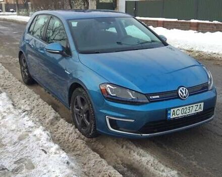 Синій Фольксваген e-Golf, об'ємом двигуна 0 л та пробігом 75 тис. км за 13100 $, фото 3 на Automoto.ua