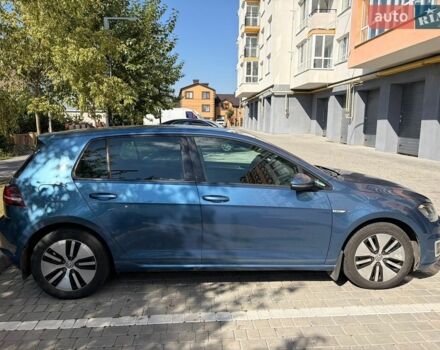 Синий Фольксваген e-Golf, объемом двигателя 0 л и пробегом 165 тыс. км за 9899 $, фото 16 на Automoto.ua