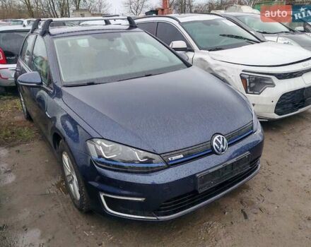 Синий Фольксваген e-Golf, объемом двигателя 0 л и пробегом 78 тыс. км за 10400 $, фото 2 на Automoto.ua