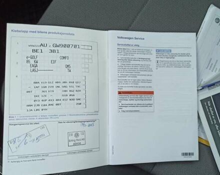 Синій Фольксваген e-Golf, об'ємом двигуна 0 л та пробігом 88 тис. км за 9750 $, фото 61 на Automoto.ua