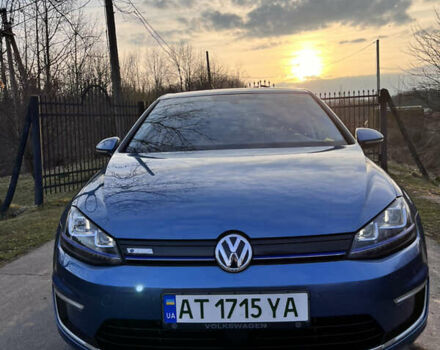 Синий Фольксваген e-Golf, объемом двигателя 0 л и пробегом 145 тыс. км за 9555 $, фото 7 на Automoto.ua